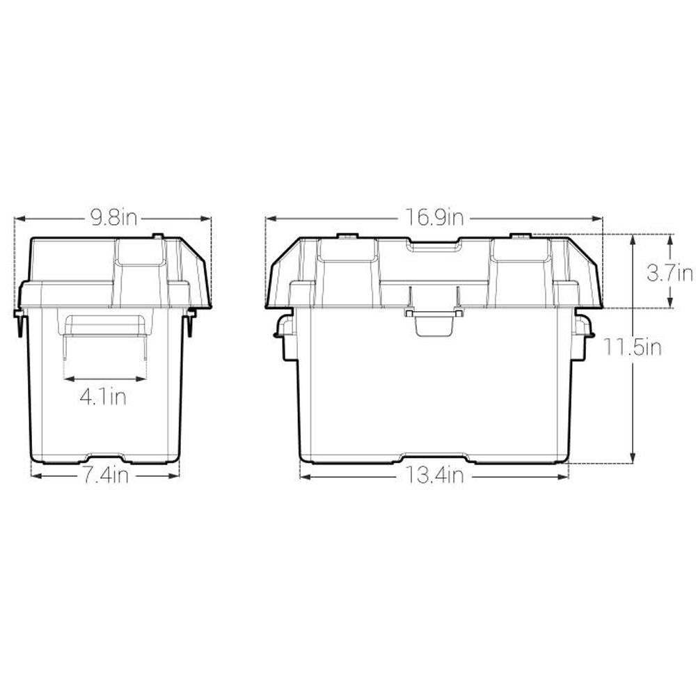 NOCO Group 27 Snap-Top Battery Box