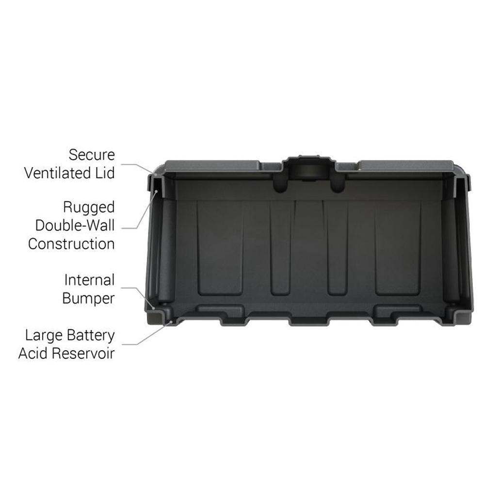 Dual 8D Commercial Grade Battery Box