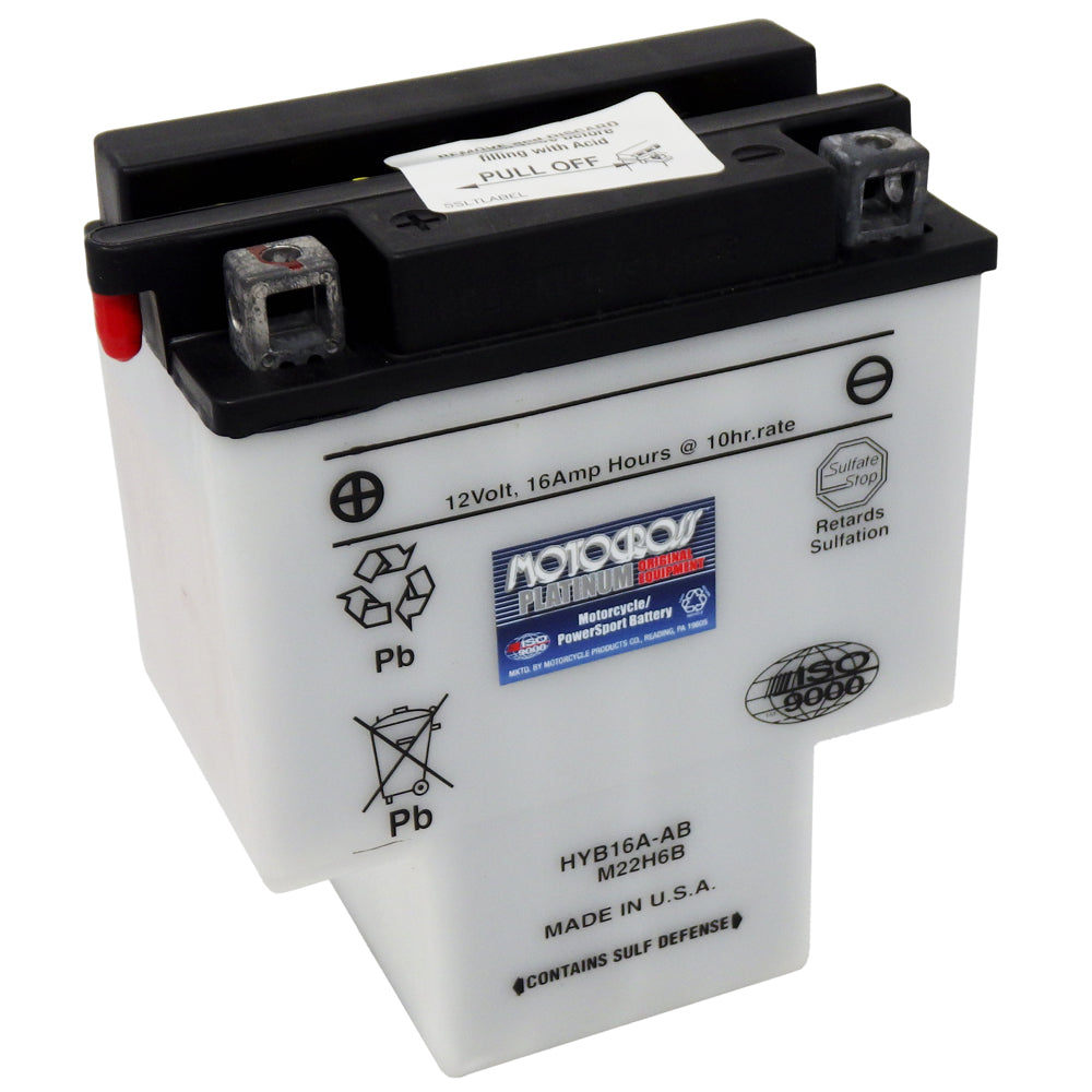 HYB16A-AB High Perf Conv 12V MC Battery - DISCONTINUED — PLP Battery Supply
