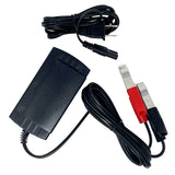 JAC0224-C - Schauer 24V, 2A Fully Automatic Electronic Charger/Maintainer - Universal Input 100-240VAC - Battery Clips