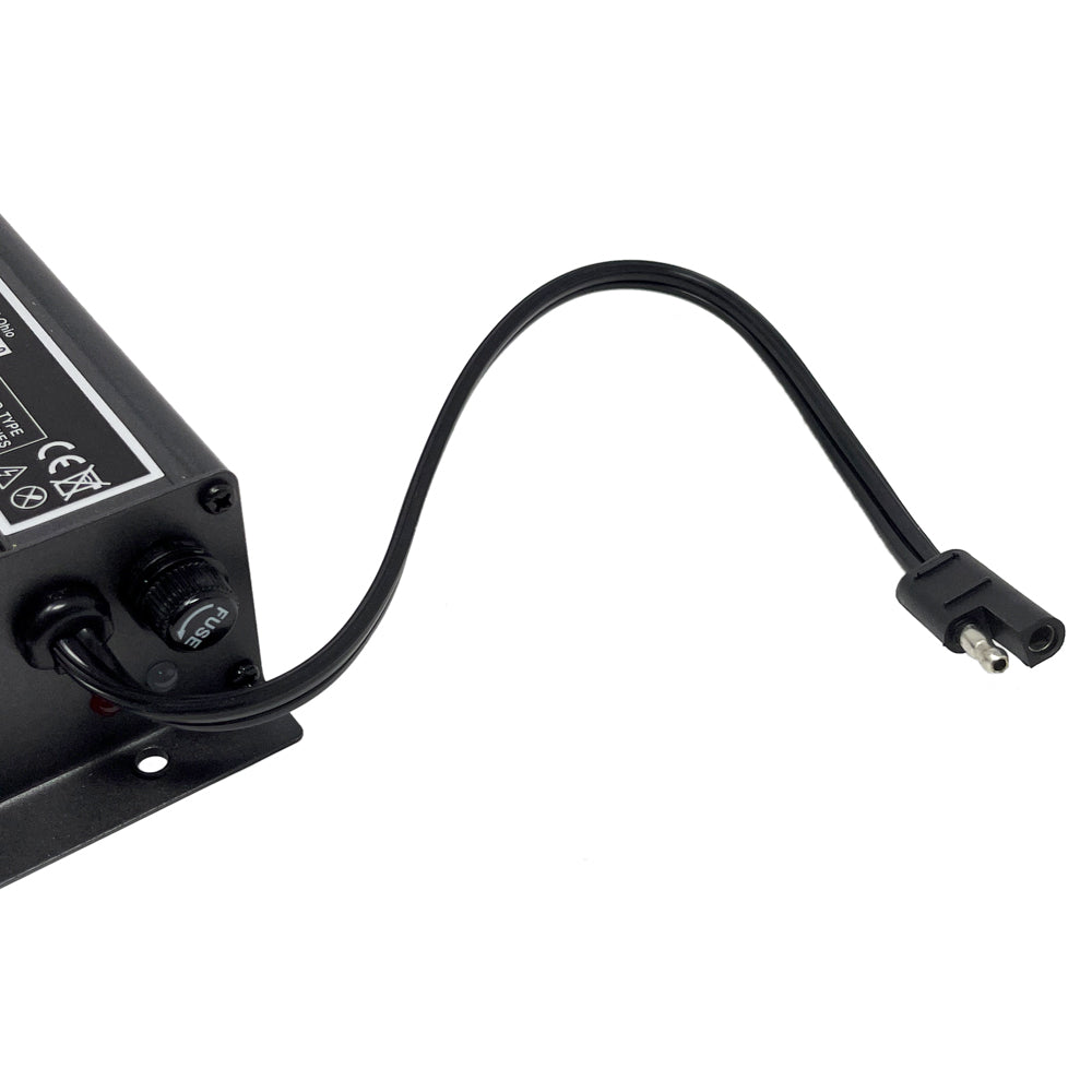 JAC0724-C - Schauer 24V, 7A Fully Automatic Electronic Charger/Maintainer - 115VAC - Battery Clips