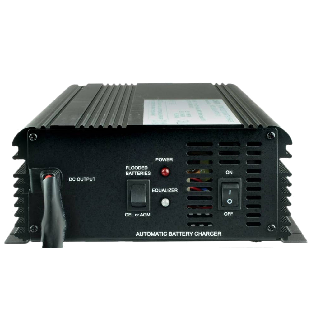 JAC2024H-PC-SEC - REFURBISHED Schauer 24V, 20A Aircraft Power Supply & Intelligent Electronic Charger with Piper Single-Pin Plug and Battery Clips