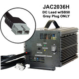 JAC2036H - Schauer 36V, 20A Fully Automatic Electronic Golf Cart Charger/Maintainer - Auto-Sensing 120/240VAC - Includes Choice of Golf Cart Plug or Other DC Connector
