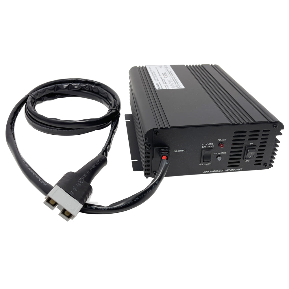 JAC2512-PS - Schauer 12V, 25A Power Supply & Intelligent Electronic Charger with Float/Maintenance Mode - Includes Choice of DC Connector