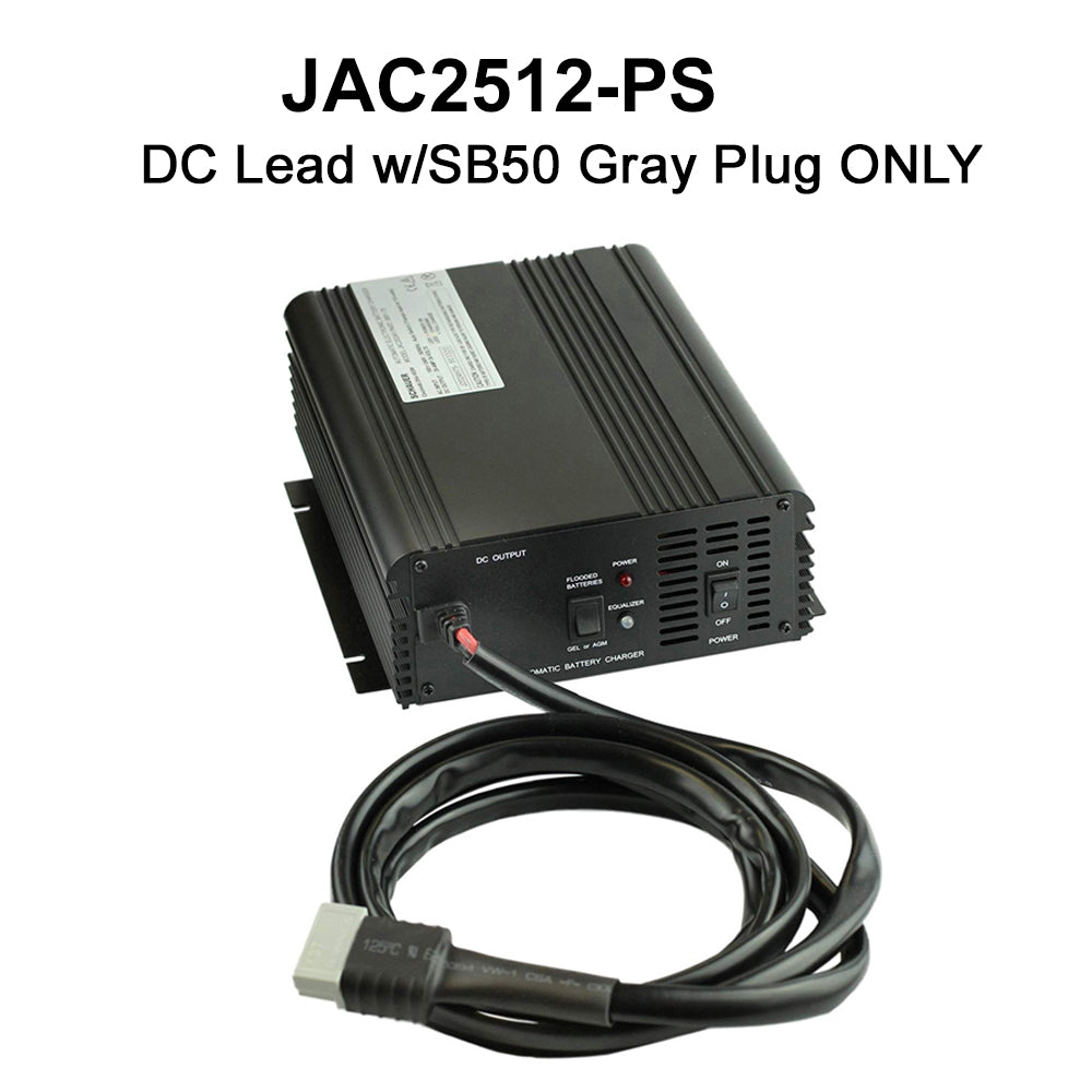 JAC2512-PS - Schauer 12V, 25A Power Supply & Intelligent Electronic Charger with Float/Maintenance Mode - Includes Choice of DC Connector