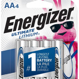 Energizer Ultimate Lithium AA - 4pk carded