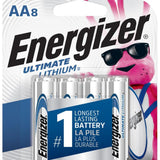 Energizer Ultimate Lithium AA - 8pk carded