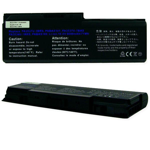 Laptop Battery - TOSHIBA 10.8V 6600MAH LI-ION  / LTLI-9140-6.6 / DQ-PA3536U-6