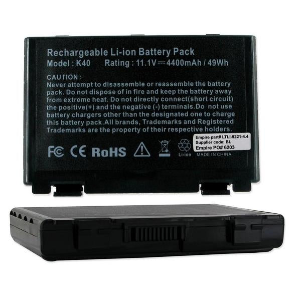 Laptop Battery - ASUS 11.1V 4400MAH LI-ION  / LTLI-9221-4.4 / NM-A32-F82