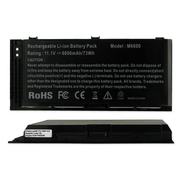 Laptop Battery - DELL 11.1V 6600MAH LI-ION