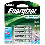 Energizer Recharge® Power Plus AAA Rechargeable NiMh Batteries - 4pk