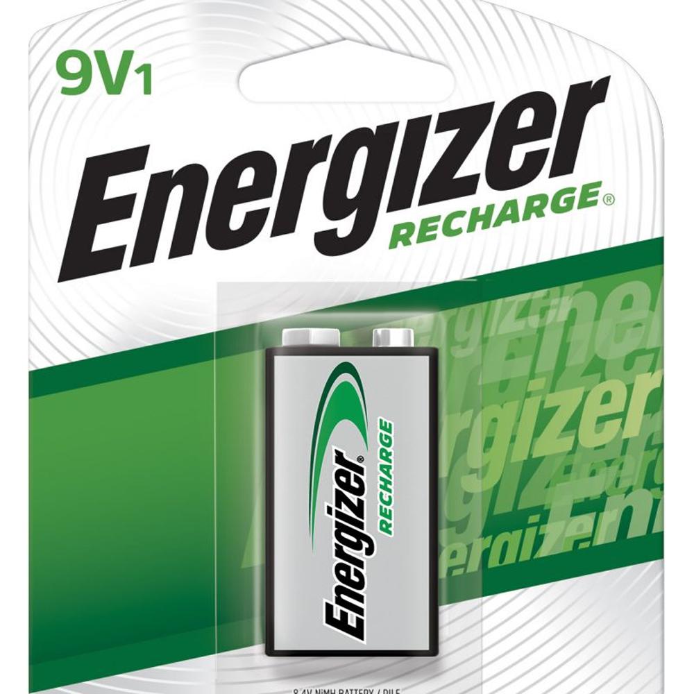 Energizer Recharge® 9V Rechargeable NiMh Batteries - 1pk
