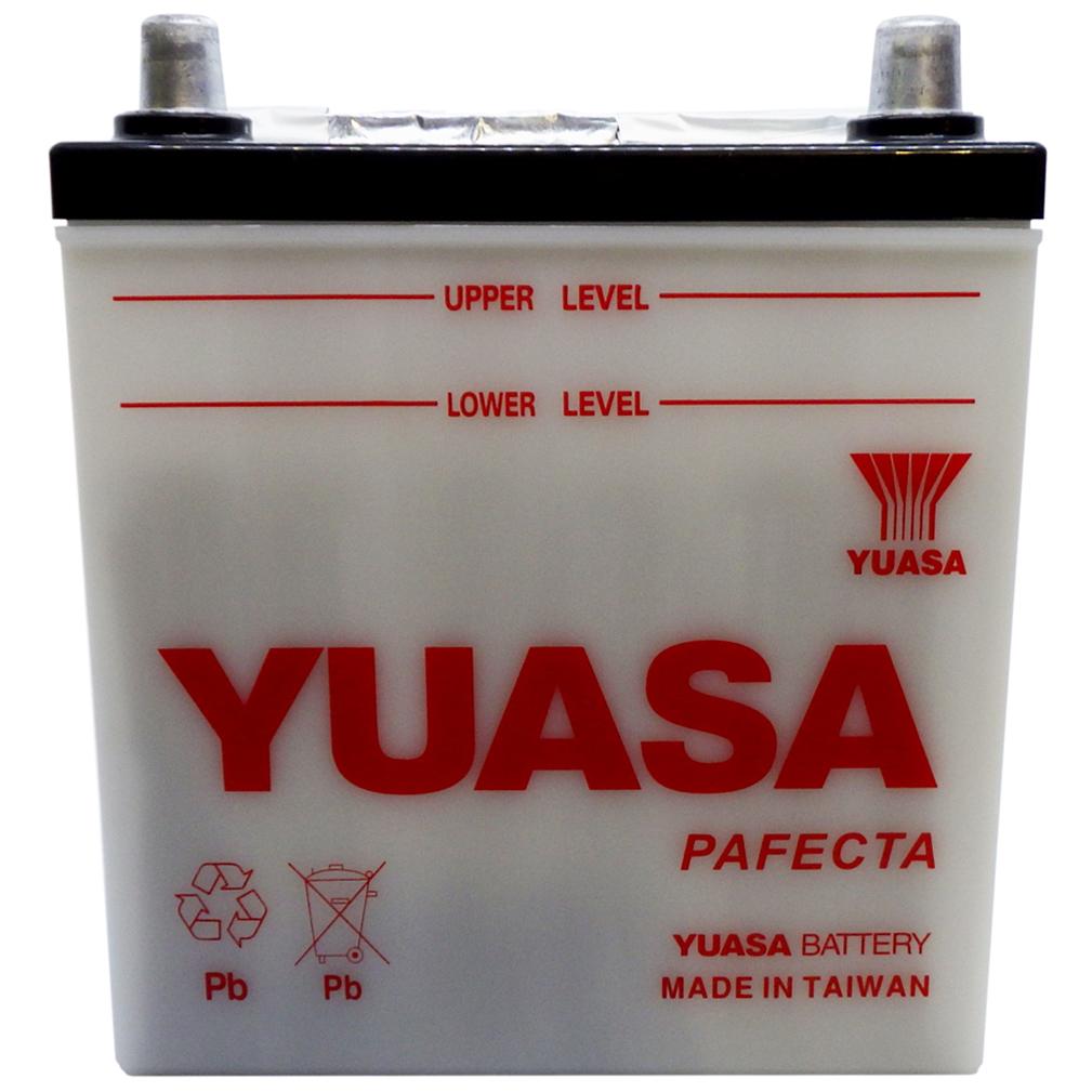 Yuasa NS40ZL(S) Conventional Japanese Tractor Battery - STANDARD POSTS, Dry Charged 12V, 35 AH, 275 CCA  M22S4L