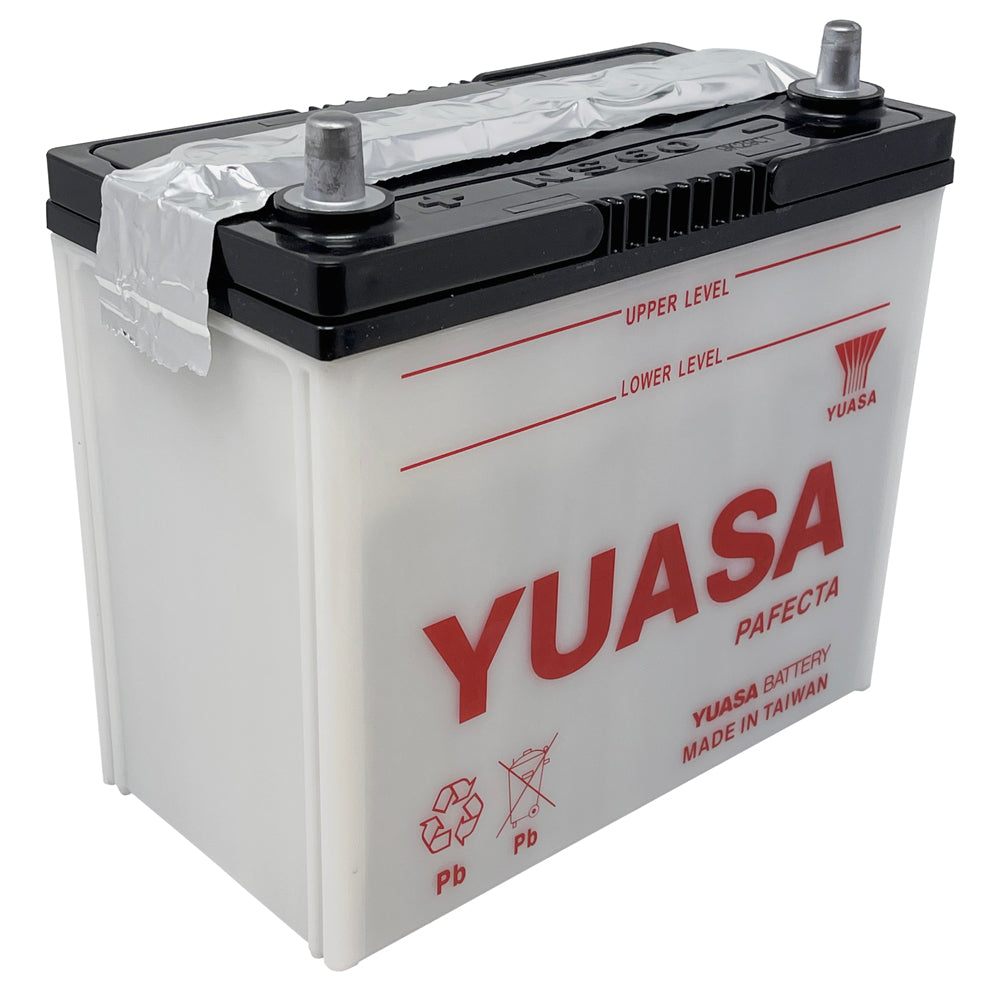 Yuasa NS60 Conventional Japanese Tractor Battery - PENCIL POSTS, Dry Charged 12V, 45 AH, 330 CCA, M22NS6