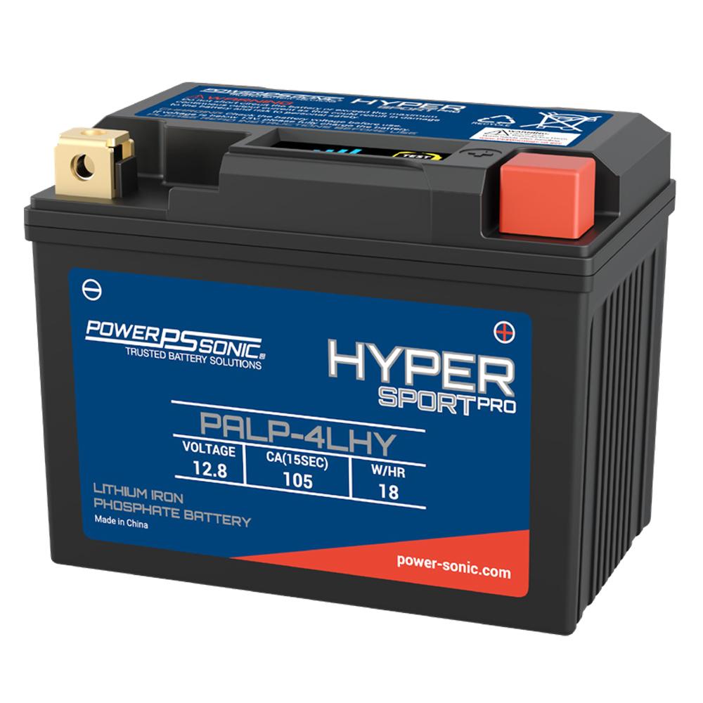 PALP-4LHY Hyper Sport Pro 12.8V, 105A LiFePO4 PowerSport Battery