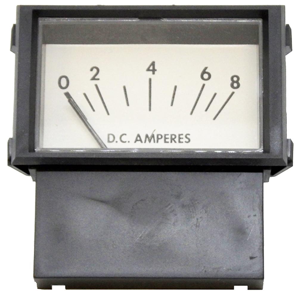 PR18-8 - Amp Meter 0-8A Snap-In for Battery Chargers