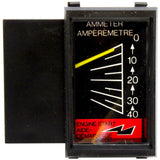 PR18NV-40B - Amp Meter 0-40A w/Boost Snap-In Vertical Mount w/Inductive Pick-Up for Battery Chargers