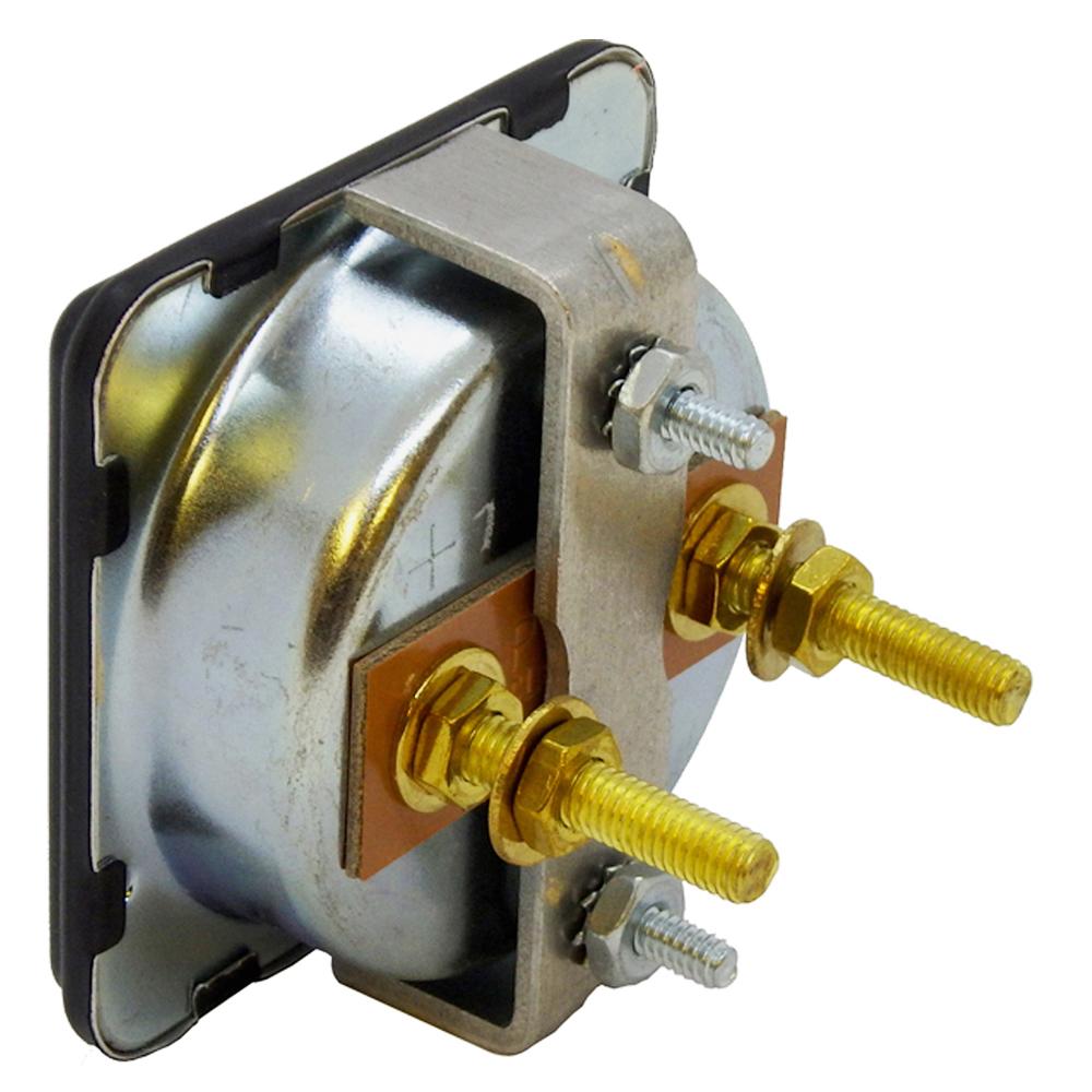 PR24-20 - Amp Meter 0-20A Metal Face Clamp-Mount Heavy-Duty for Battery Chargers