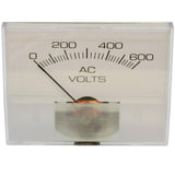 PR57-600AV - Volt Meter (AC) 0-600V AC Clamp-Mount Wide Bezel