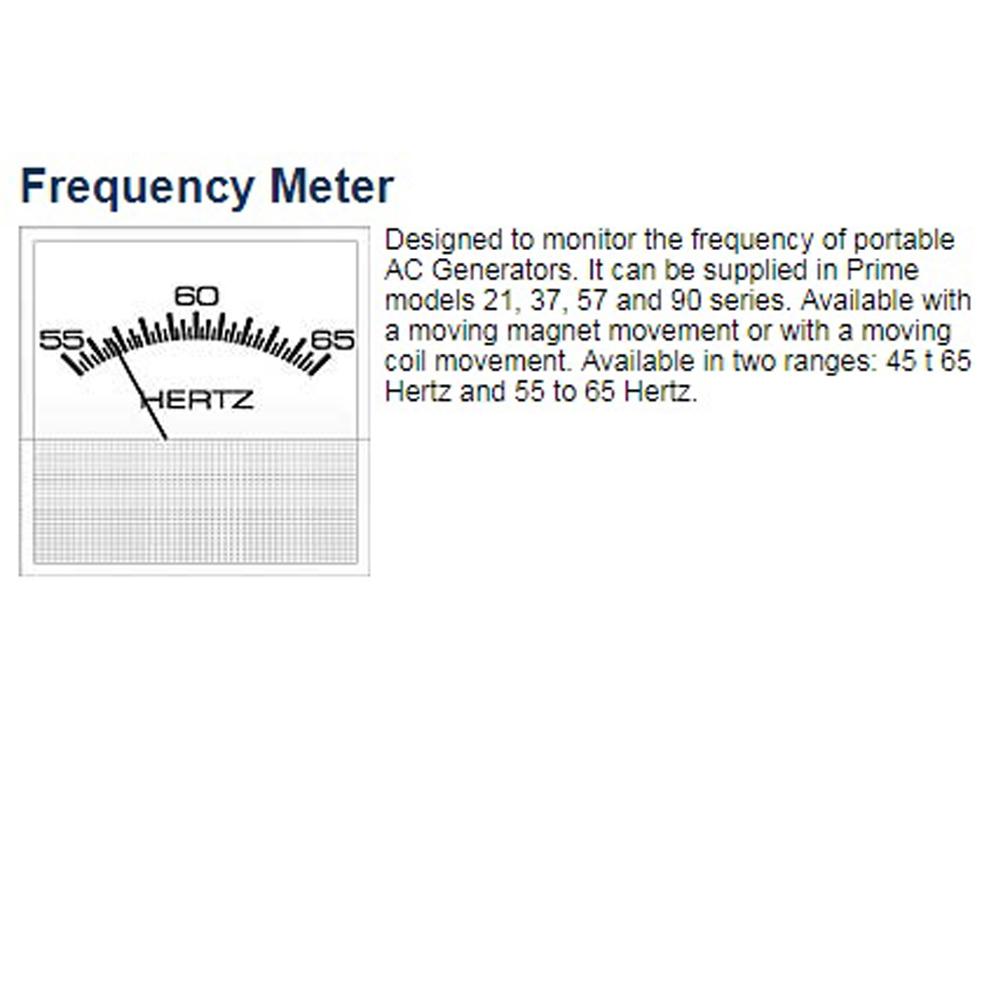 PRM-600 - Frequency Meter 55-65 Hz, 90-300V AC Stud-Mount
