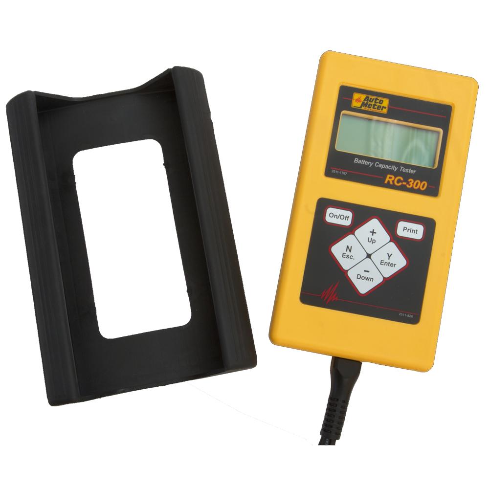 AutoMeter RC-300 Technician Grade Intelligent Handheld SLA / AGM Battery Tester with AH Capacity Test for 6/12V Batteries rated 4-50AH