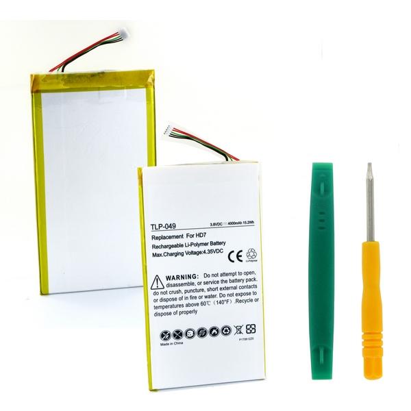 Tablet Battery - BARNES AND NOBEL BNRV400 3.7V 4000mAh LI-POL BATTERY (T)  / TLP-049 / PRB-38