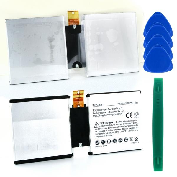 Tablet Battery - MICROSOFT SURFACE 3 3.8V 7270mAh LI-POL BATTERY (T)  / TLP-050 / LAP-SP3