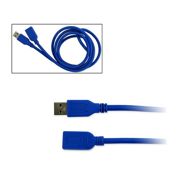 USB Data Cable - USB 3.0 MALE-FEMALE BLACK 6FT EXTENSION DATA CABLE