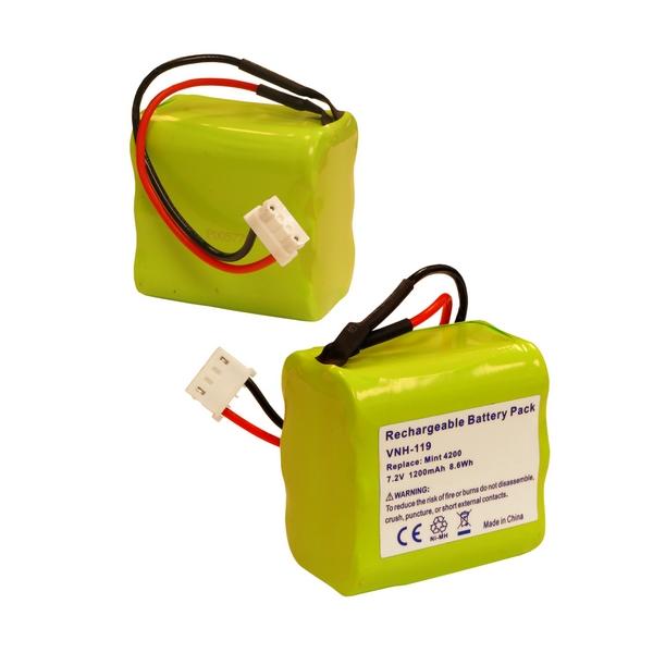 Vacuum Battery - I-ROBOT MINT 4200 7.2V 1200MAH
