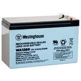 Westinghouse 12V, 8AH SLA AGM Battery - .250 (F2)