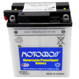 YB12A-A High Perf Conv 12V MC Battery, Dry Charged 12 AH, M2212Y