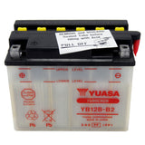 YB12B-B2 High Perf Conv 12V MC Battery, Dry Charged 12 AH, M221B2