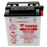 YB14-B2 High Perf Conv 12V MC Battery, Dry Charged 14 AH, M224B2