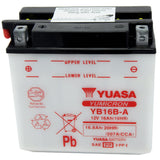 YB16B-A High Perf Conv 12V MC Battery, Dry Charged 16 AH, M2216B