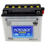 YB16L-B High Perf Conv 12V MC Battery, Dry Charged 19 AH, M2216K