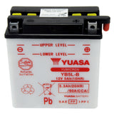 YB5L-B High Perf Conv 12V MC Battery, Dry Charged 5 AH, M225LB