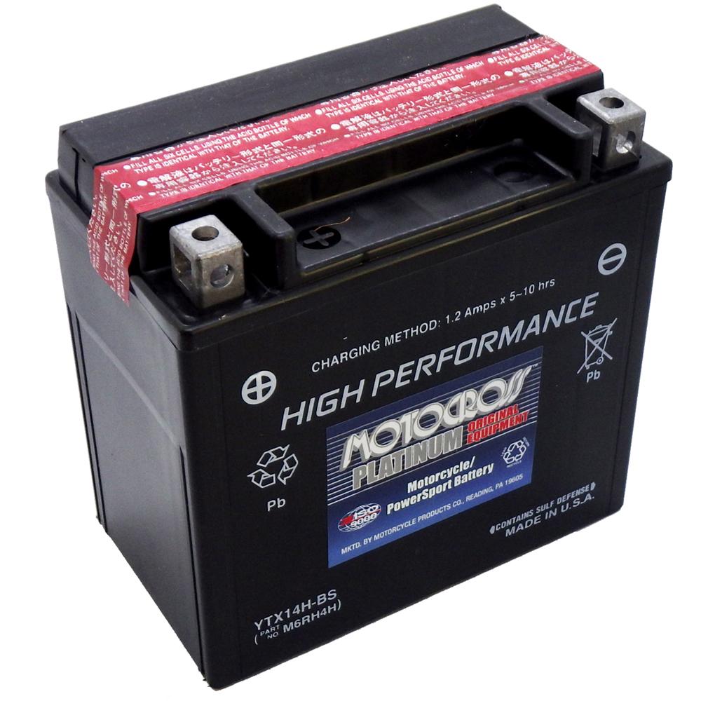 Batteria Yuasa YTX14H-BS Per Motocicletta - Alta Performance, 12V 12Ah, 240EN - Foto 4
