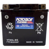 YTX5L-BS 12V AGM MC Battery, Dry Charged w/Acid Pack 4 AH, 80 CCA  M32X5B