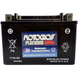 YTX9-BS 12V AGM MC Battery, Dry Charged w/Acid Pack 8 AH, 135 CCA  M329BS