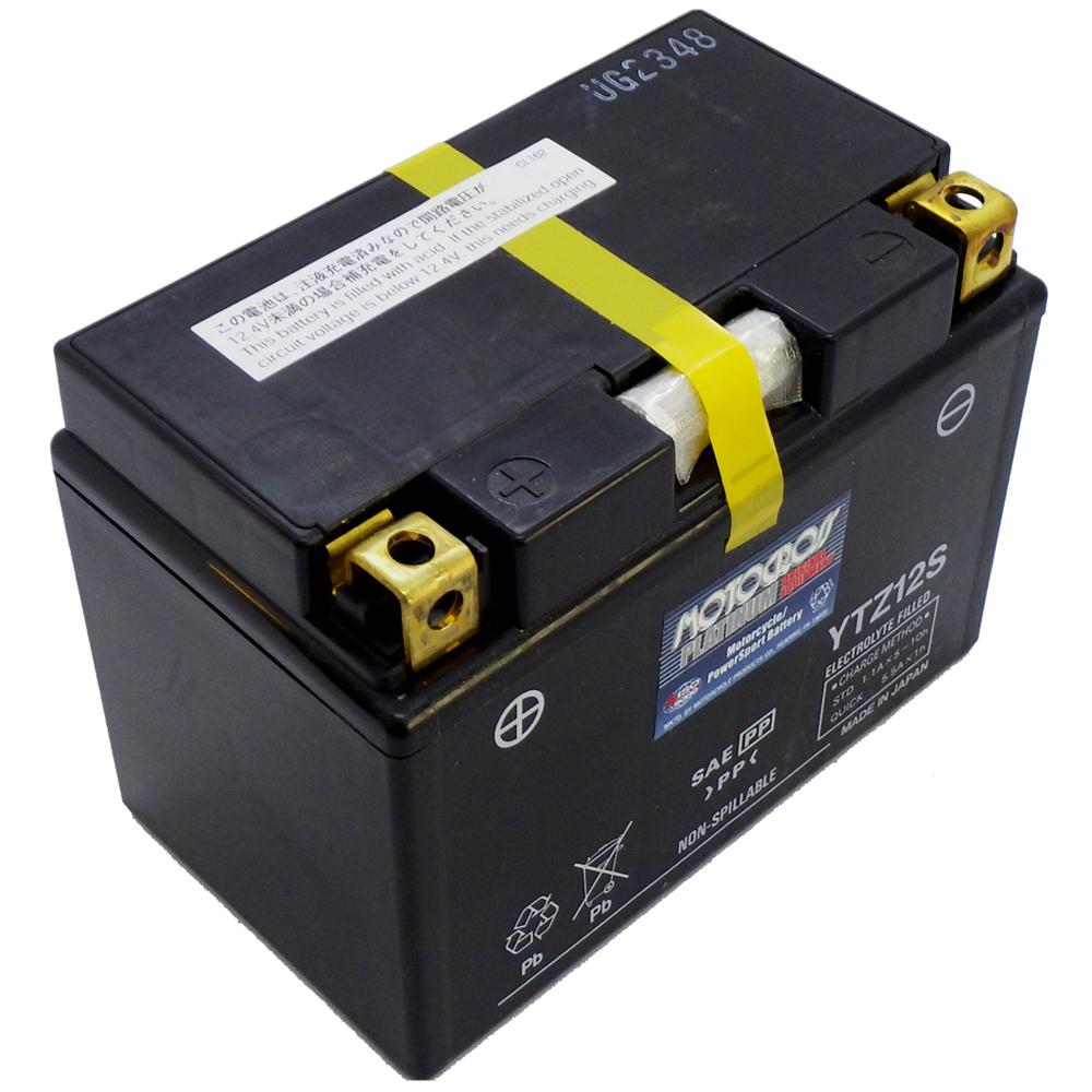 YTZ12S High Performance 12V AGM MC Battery, FA, 11 AH, 210 CCA  M7212A