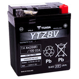 YTZ8V High Performance 12V AGM MC Battery, FA, 7 AH, 120 CCA  M728ZV