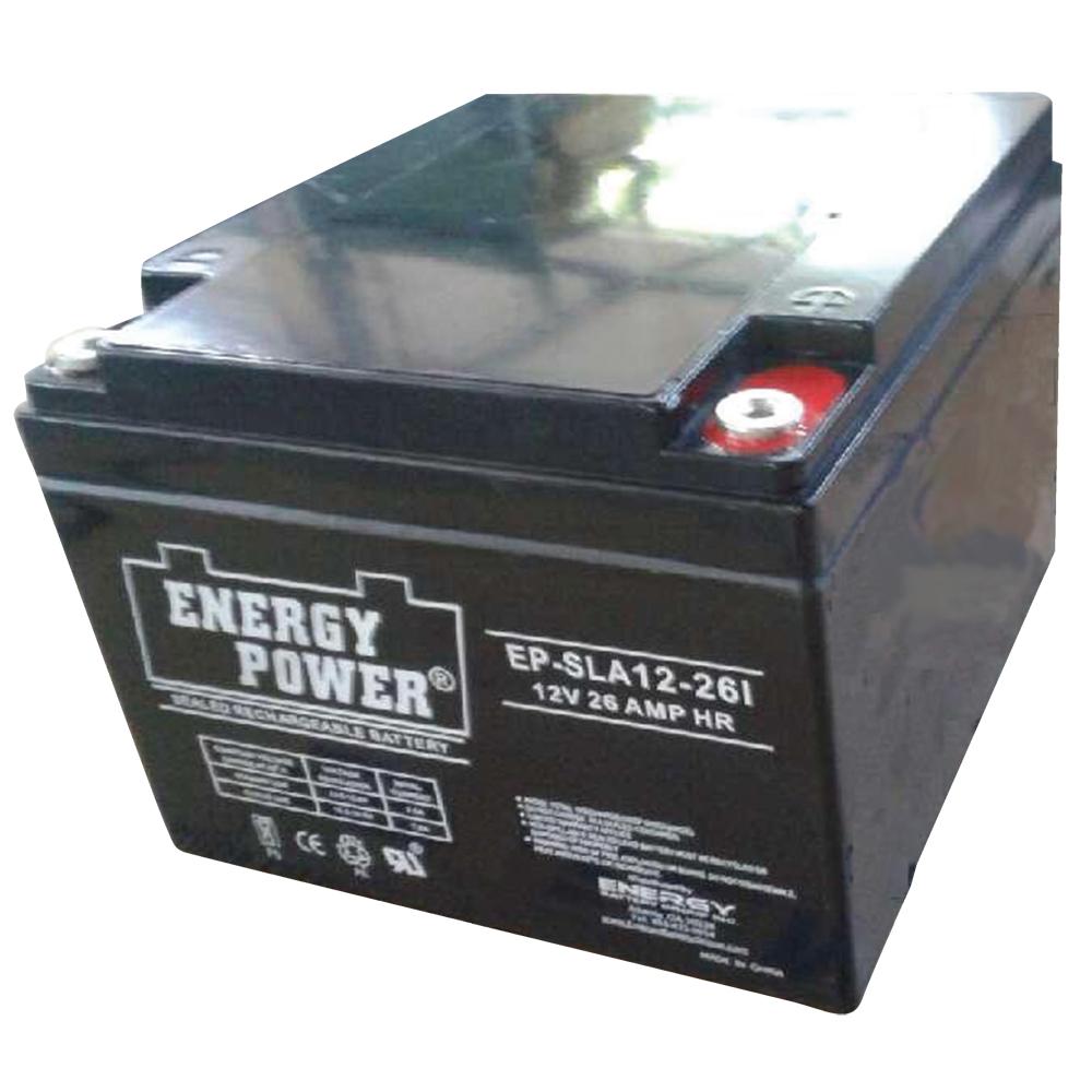 Energy Power 12V, 26AH SLA AGM Battery - INT (M6)