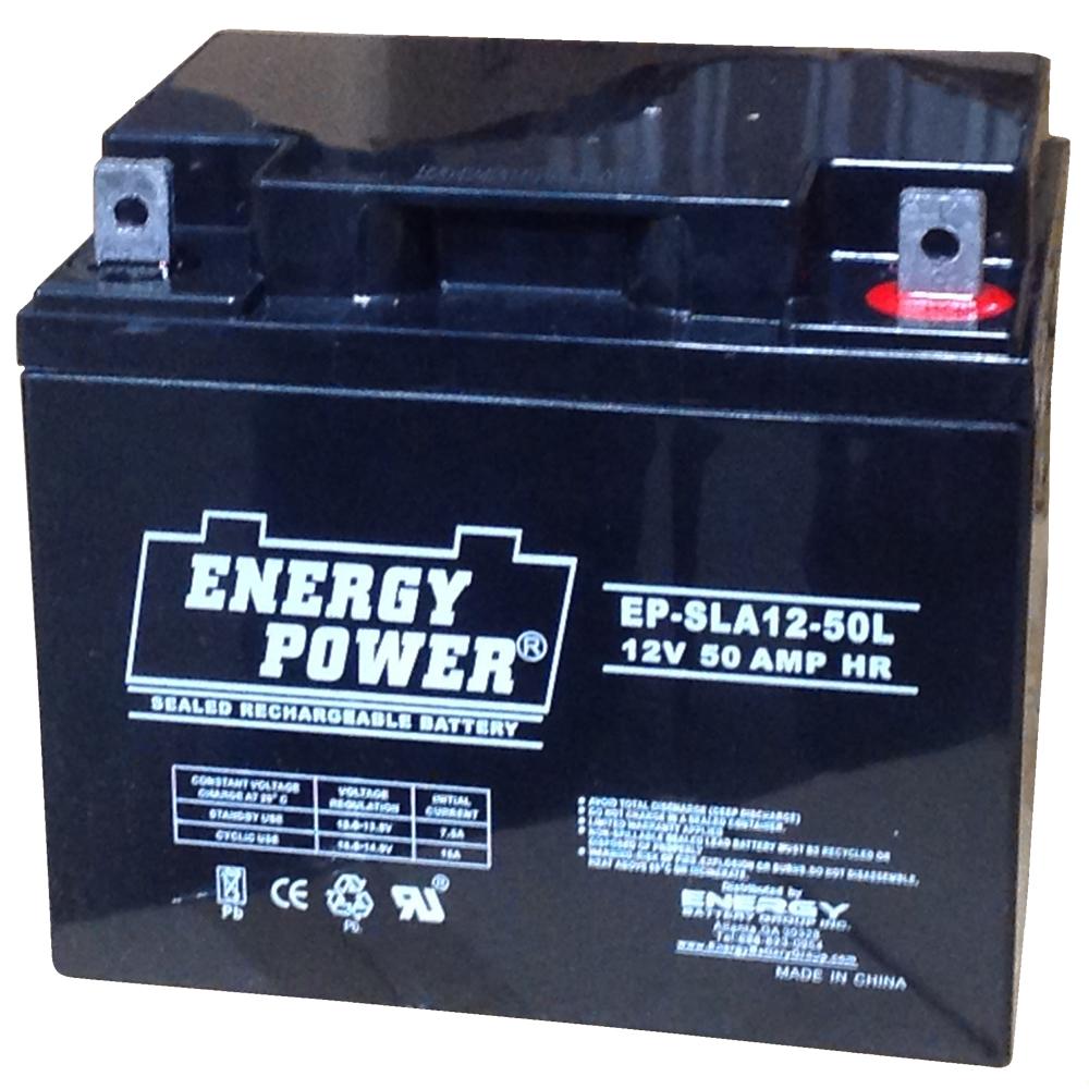 Energy Power 12V, 50AH SLA AGM Battery - L (M6)