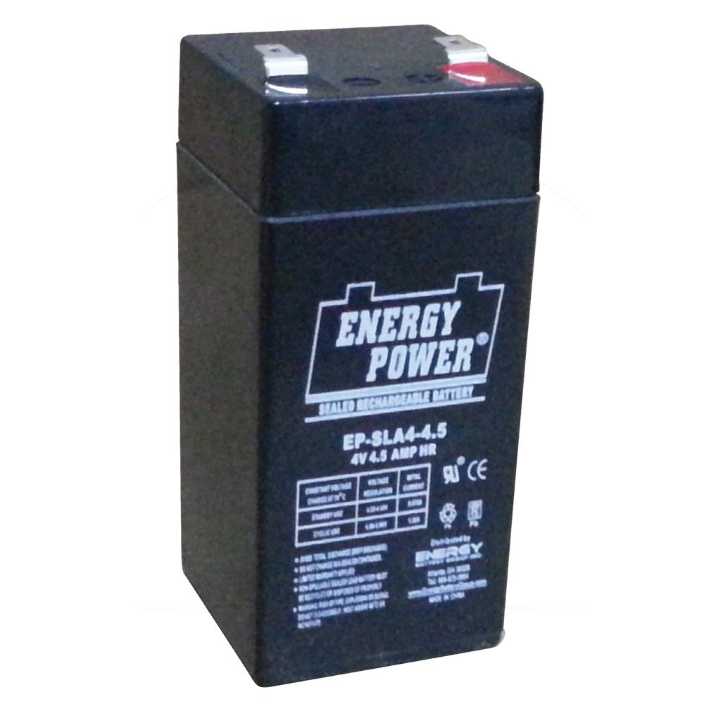 Energy Power 4V, 4.5AH SLA AGM Battery - T1
